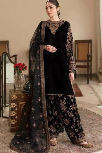 Pure Lawn 3PC Embroidered Suit